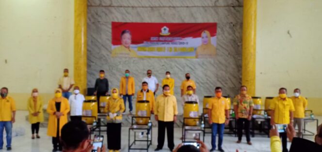 
					Peduli Covid-19, IIPG Bersama DPD Golkar Lampung Bagi 100 Wastafel Portable dan 15 Ribu Masker