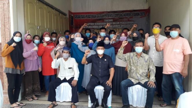 
					Azwar Yacub Sosialisasi Perda Nomor 3 Tahun 2020 Tentang Adaptasi Kebiasaan Baru
