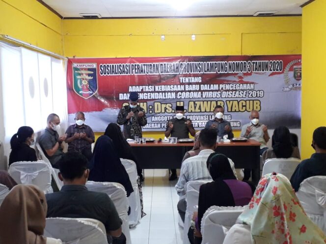 
					Sosialisasi Perda di Kuripan, Azwar Yacub Minta Masyarakat Hindari Kerumunan
