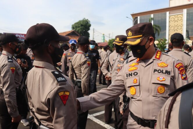 
					Polresta Bandar Lampung Terima 97 Siswa SPN Polda Lampung Ikuti Latja