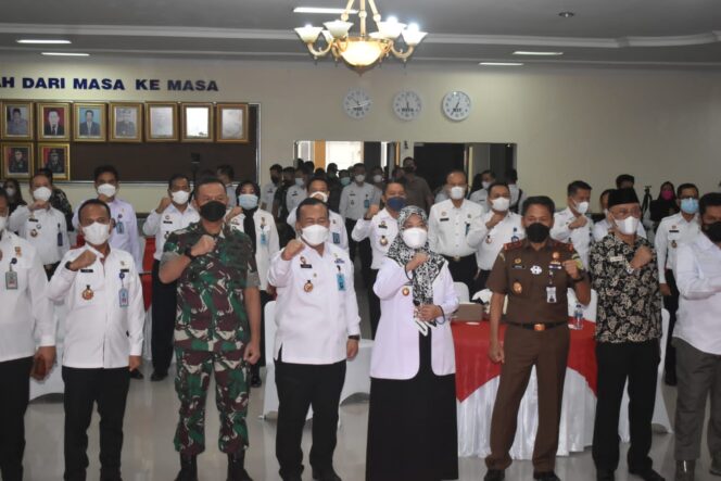 
					Wagub Chusnunia Apresiasi Terselenggaranya Deklarasi Janji Kinerja Kanwil Kemenkum HAM Lampung