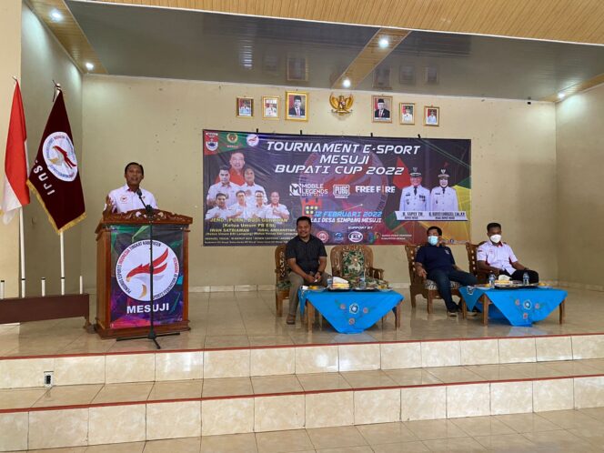 
					Ratusan Anak Milenial Ikuti Tournament E-SPORT Mesuji Bupati Cup 2022 