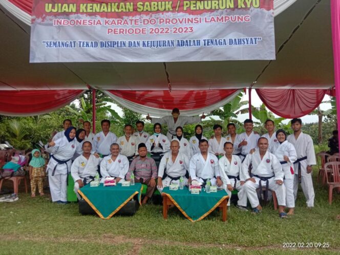 
					UKT Inkado Lampung di Ponpes Al Fatah Natar Diikuti 500 Karateka
