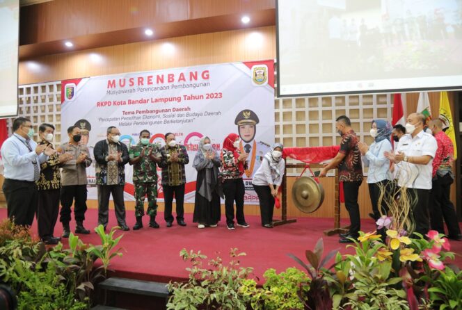 
					Buka Musrenbang Kota Bandar Lampung, Wagub Chusnunia Beri Catatan Penting untuk RKPD Tahun 2023