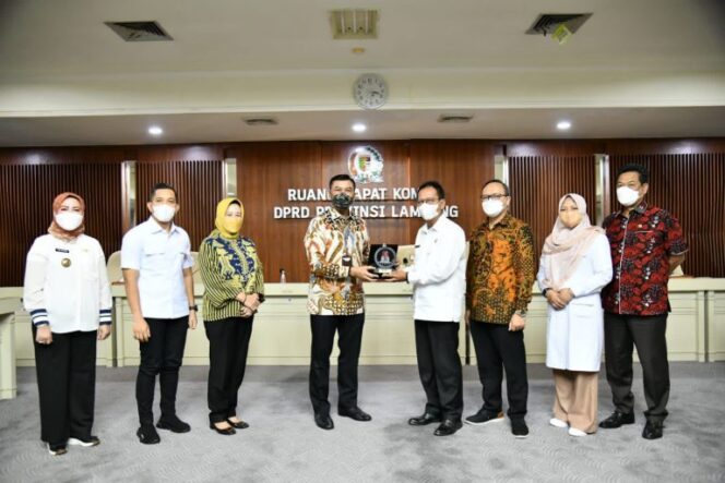 
					Ketua DPRD Lampung Terima Kunker KPK RI