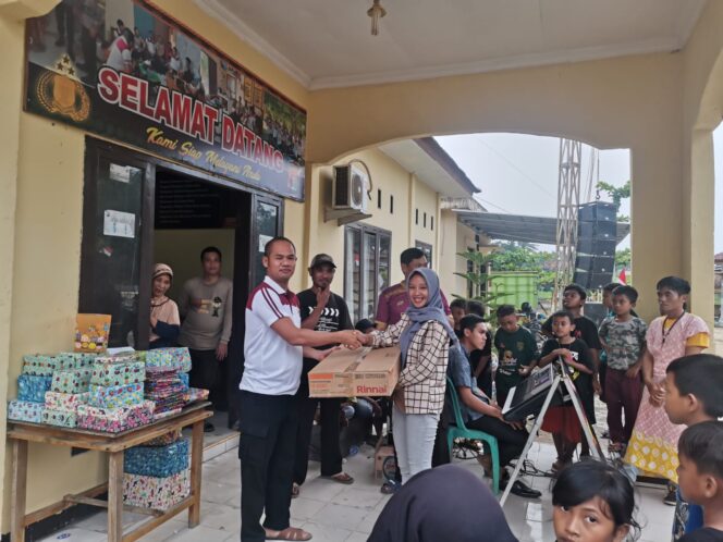 
					Semarakkan HUT RI Ke-77, Polsek Gedungaji Gelar Berbagai Perlombaan