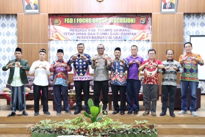 
					Gelar FGD, AKBP Hujra: Jadikan Tulang Bawang Zero Judi Zero Narkoba