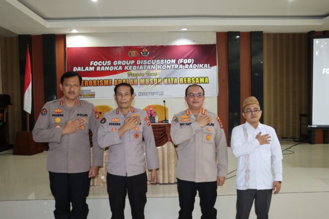 
					Gelar FGD di Polresta Bandar Lampung, Div Humas Polri Bahas Kontra Radikal Lawan Terorisme
