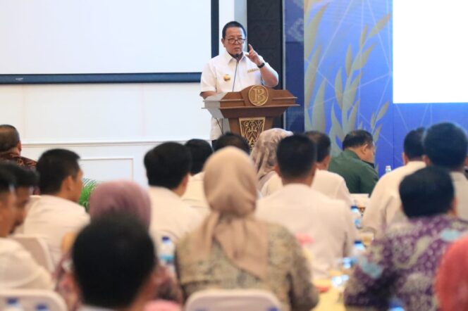 
					Gubernur Lampung Gelar High Level Meeting Bersama TPID dan TP2DD, Upaya Antisipasi Jelang Bulan Suci Ramadan