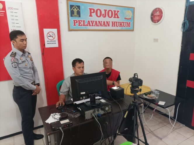 
					Fasilitasi Data Adminduk, Rutan Kota Agung Gandeng Disdukcapil Tanggamus Lakukan Perekaman KTP-el WBP