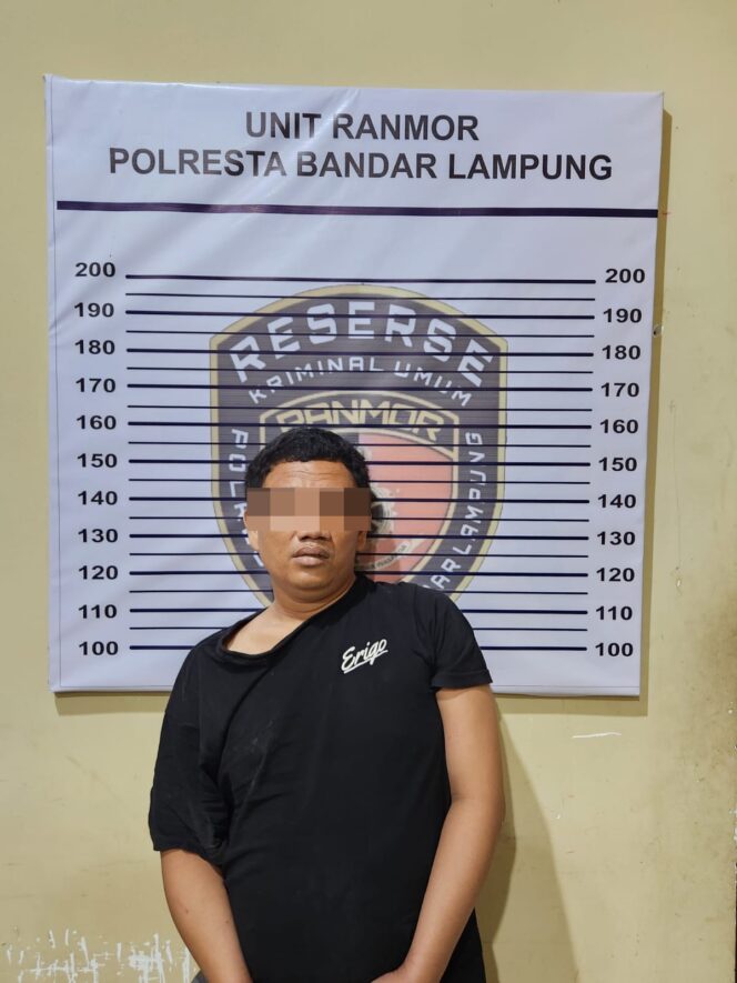 
					Curi Motor dengan Modus COD Beli HP, Resedivis Curanmor Dibekuk Tekab 308 Polresta Bandarlampung
