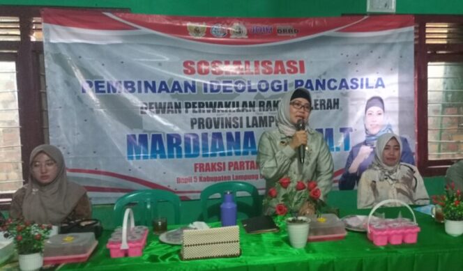 
					Anggota DPRD Lampung Mardiana Sosialisasikan IPWK di Sungkai Selatan