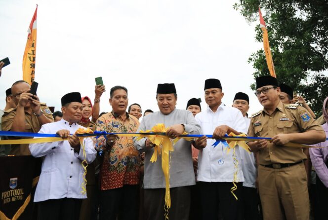 
					Gubernur Arinal Resmikan Jembatan Way STKIP-PGRI yang Menghubungkan Kota Metro dan Lampung Timur