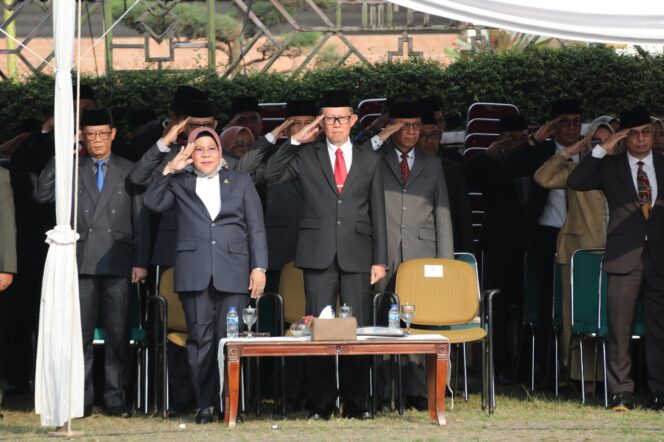 
					Sekdaprov Fahrizal Hadiri Upacara Harkitnas 2024 Tingkat Provinsi Lampung