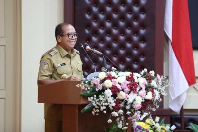 
					Buka Pelatihan Kepemimpinan Nasional Angkatan XIX, Pj Gubernur Lampung Dorong Pengentasan Kemiskinan Melalui Kearifan Lokal