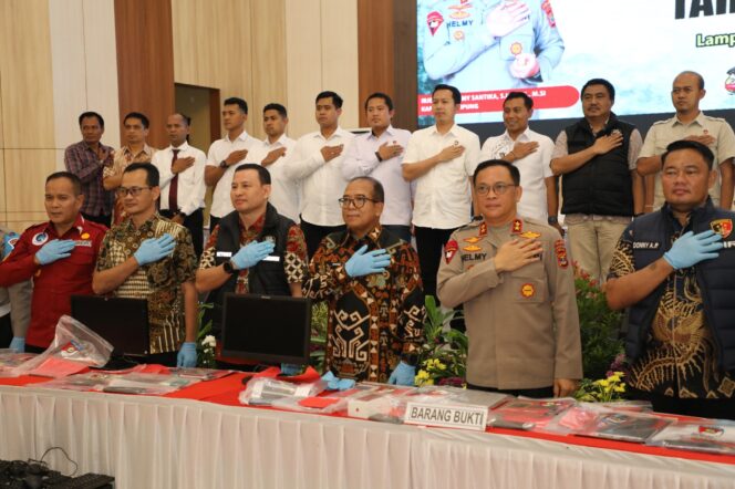 
					PJ Gubernur Lampung Apresiasi Keberhasilan Polda Lampung Ungkap Kasus Judi Online Tahun 2024