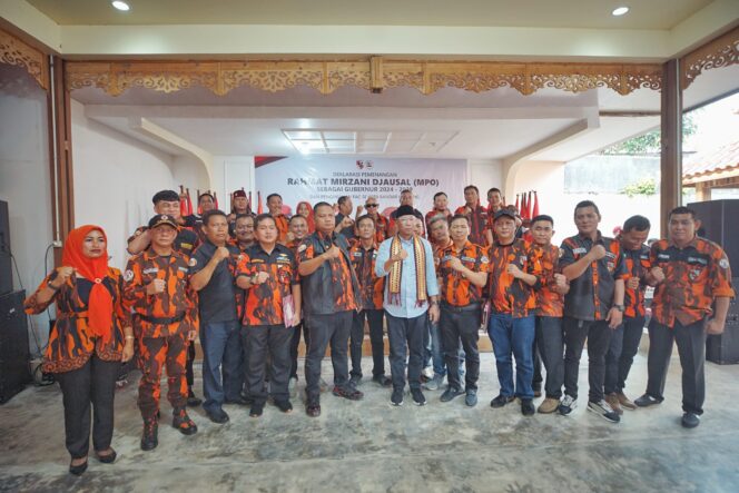 
					MPO Pemuda Pancasila Deklarasi Dukung Mirza – Jihan di Pilgub Lampung