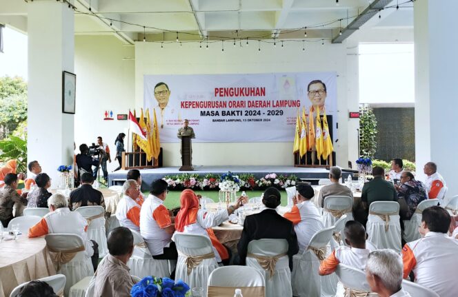 
					Pengurus ORARI Lampung Periode 2024-2029 Resmi Dikukuhkan, Pj. Gubernur Harapkan Peran Strategis di Bidang Komunikasi Terus Ditingkatkan
