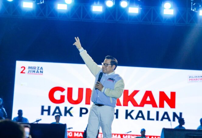 
					Muhaimin Iskandar Menutup Kampanye Mirza-Jihan dengan Semarak di Lampung Timur