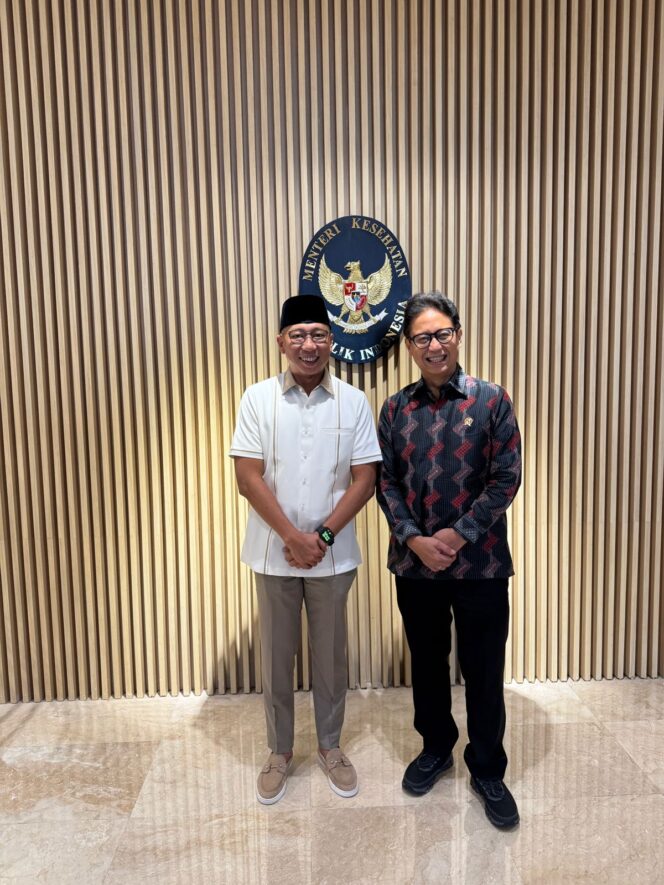 
					Gubernur Lampung Terpilih Rahmat Mirzani Djausal Bertemu Menkes, Bahas Peningkatan Layanan Kesehatan di Lampung