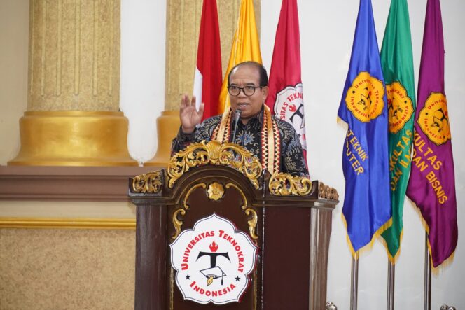 
					Pj Gubernur Lampung Samsudin Buka Teknokrat Academic Expo 2025, Dorong Inovasi Teknologi