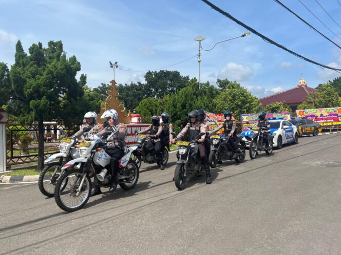 
					Polresta Bandar Lampung Gelar Patroli Besar Amankan Pelantikan Kepala Daerah 2024