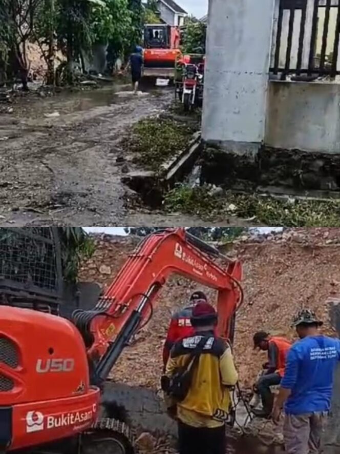 
					Dinas PU Kota Bandar Lampung Gerak Cepat Tangani Longsor dan Banjir di Perumahan Angkasa