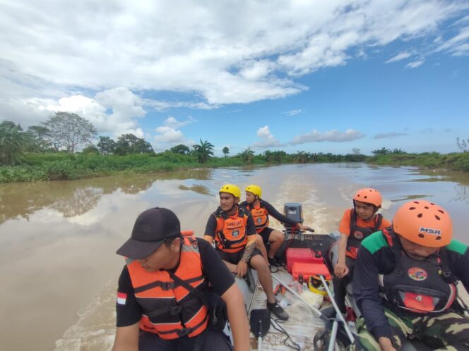 Pencarian Korban Tenggelam di Sungai Way Katibung Lampung Selatan Belum Membuahkan Hasil