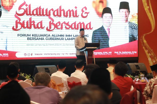 
					Gubernur Mirza Ajak Alumni IMM Berkolaborasi Bangun Lampung Menuju Indonesia Emas 2045