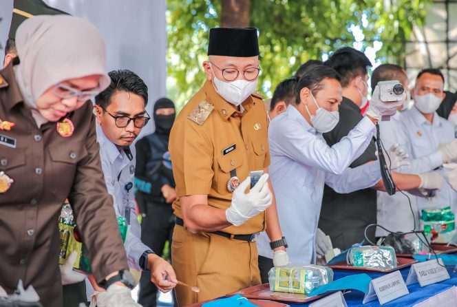 
					Gubernur Mirza Apresiasi Pengungkapan 15 Kg Sabu di Mesuji