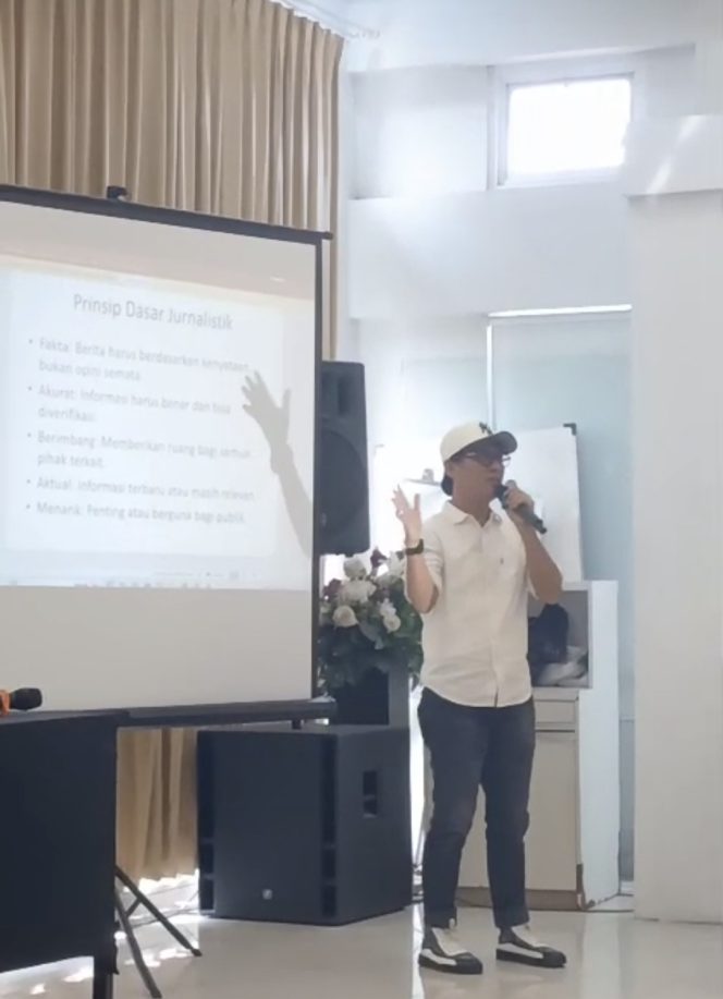 
					Ketua IJP Lampung: Jurnalis Harus Patuhi Struktur Penulisan Berita