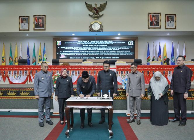 
					DPRD dan Gubernur Lampung Sepakat, Raperda Perubahan APBD 2025 Disahkan