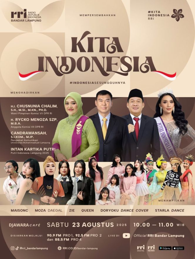 
					Pimpinan dan Anggota Komisi VII Siap Hadiri “Kita Indonesia” RRI