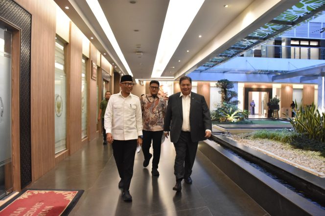 
					Gubernur Lampung dan Ketua DPRD Bahas Tata Niaga Singkong dengan Menko Airlangga