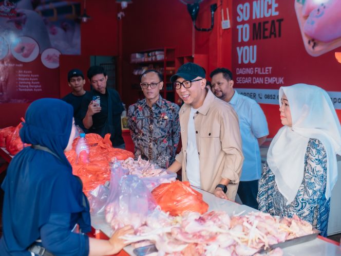 Tinjau Pasar Natar, Gubernur Mirza Temukan Harga Minyak Goreng Lebih Tinggi dari HET