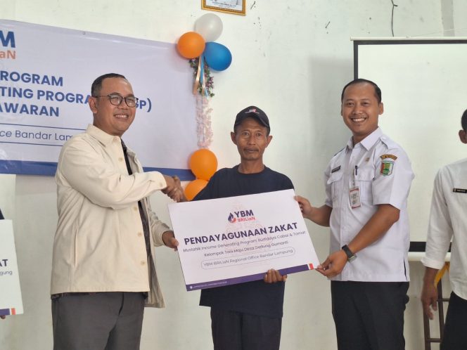 
					Launching Mustahik Income Generating Program YBM BRILiaN BRI Region 5 Bandar Lampung Sentra Pesawaran