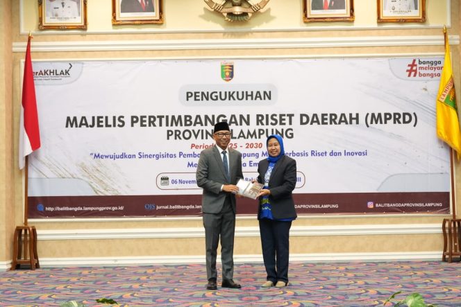 
					Prof. Lusmeilia Afriani Dikukuhkan sebagai Ketua MPRD Lampung 2025–2030