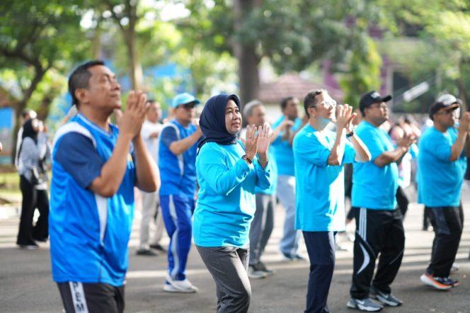 
					FMIPA Unila Gelar Senam Bersama Meriahkan Dies Natalis ke-36