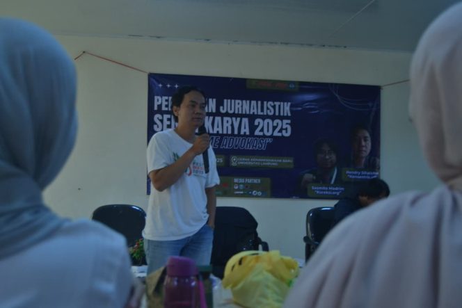 
					UKPM Teknokra Unila Gelar Pelatihan Jurnalistik Advokasi “Semai Karya 2025”