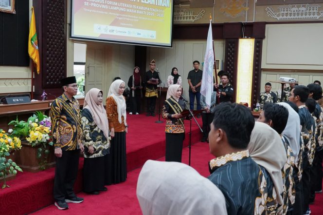 
					Bunda Literasi Provinsi Lampung Kukuhkan Forum Literasi Daerah
