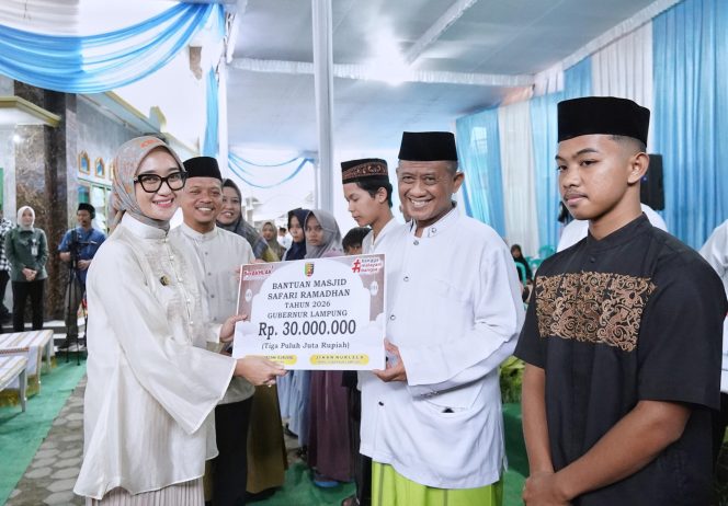
					Safari Ramadan Pemprov Lampung di Pringsewu Hadirkan Bantuan Sosial dan Dukungan Infrastruktur
