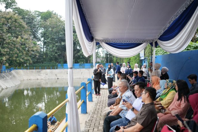 
					FT Unila Tabur Benih Ikan dan Tanam Oyong–Pare di Embung Teknik