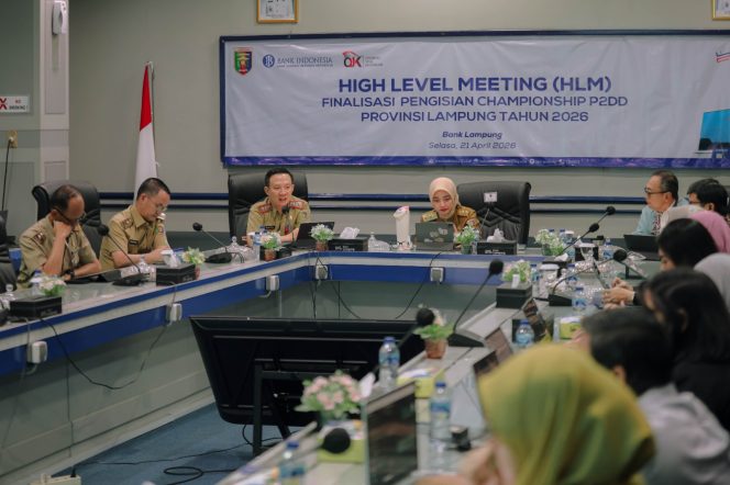 
					Lampung Perkuat Digitalisasi Keuangan Daerah, Bidik Terbaik TP2DD 2026