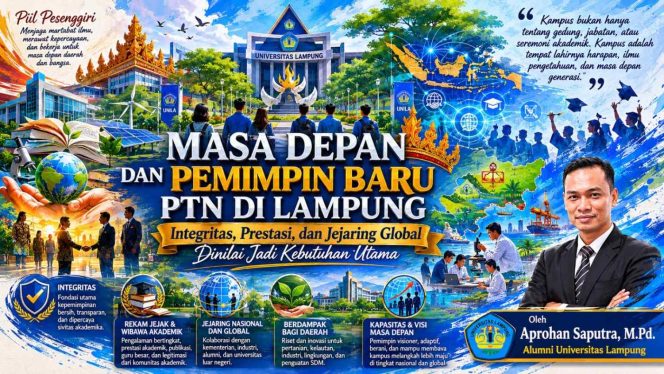 
					Masa Depan dan Pemimpin Baru PTN di Lampung