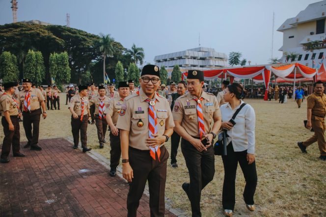 
					Gubernur Lampung Lepas 598 Pramuka  di Jamnas XII 2026
