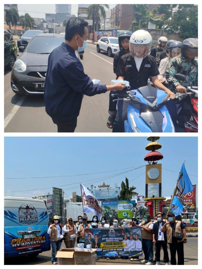 
					PRANTARA Indonesia Bagikan Ribuan Masker Gratis, Bantu Warga Lampung Hadapi Debu Vulkanik