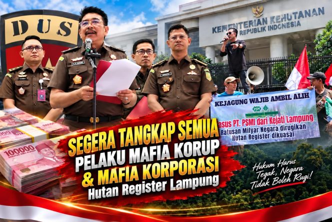 
					PRANTARA Apresiasi Kejagung Bongkar Mafia Korporasi di Lampung